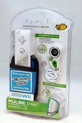 NEW Nintendo Wii Fit PULSE PAK Heart Rate Monitor Remote BLUE My Fitness Coach • $5.65