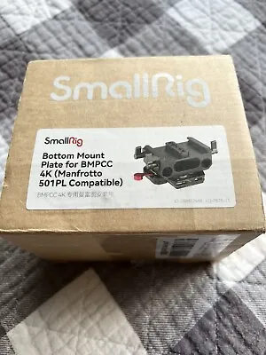 SmallRig Bottom Mount Baseplate For BMPCC 4K (Manfrotto 501PL Compatible)DBM2266 • $89.99