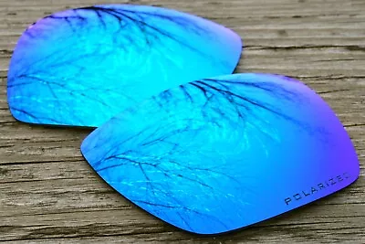 Blue Sapphire Polarized Mirror Sunglass Replacement Lenses For Oakley Deviation • $11.24