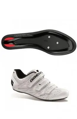 NEW Gaerne G.Avia White Road Cycling Shoes - Italian Crono Sidi - Size 39 • $65