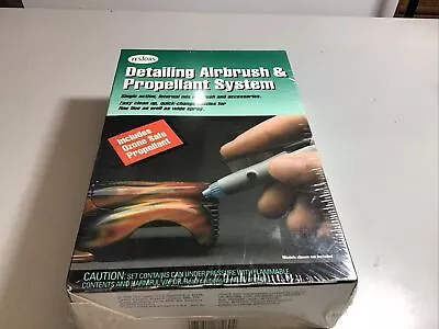 New Vintage Testors Detailing Airbrush & Propellant System With Acc & 6' Hose • $55