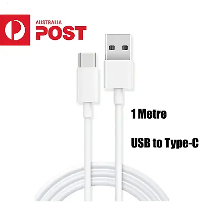 $4.99 • Buy USB To Type-C Charger Cable Data Lead Cord For Samsung S22 S21 S20 Ultra S10 S9