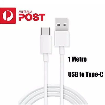 $6.99 • Buy USB To Type-C Charger Cable Data Lead Cord For Samsung S22 S21 S20 Ultra S10 S9