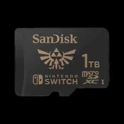 SanDisk 1TB MicroSDXC Memory Card For Nintendo Switch - SDSQXAO-1T00-GN6ZN • $109.99