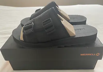 Merrell 1TRL Alpine Slides Sandals Black Sz 10 Men • $30
