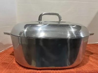 Vintage GHC Magnalite 8 Qt Roaster Dutch Oven With Lid And Trivet • $189