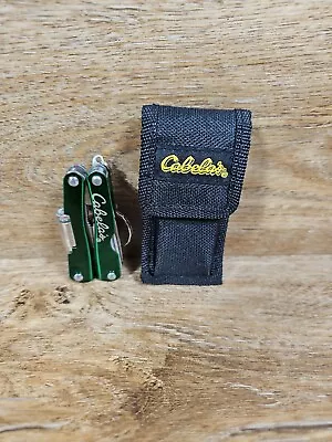 Cabela's Green Pocket Knife Multi Tool • $15.50