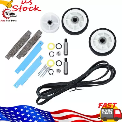 Dryer Maintenance Kit For Maytag WP33002535 306508 12001541 6-3700340 Belt Rolls • $28.59