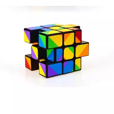 Professional Rainbow Magic Cube Puzzle Rainbow Decomposable Strategy Indoor • $18.99