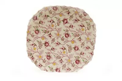 Spode Rosebud Chintz 8.75  Square Luncheon Plate Lunch • $17.99