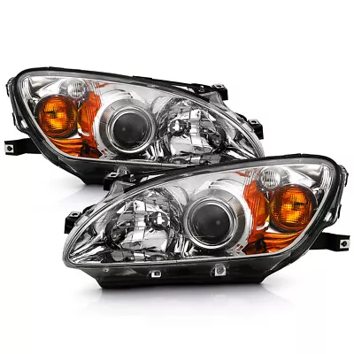 Black Factory Style Xenon HID Projector Headlights For 2004-2009 Honda S2000 • $220.99