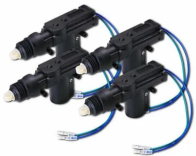 Zone Tech4-Pack Universal High Power Door Lock-Unlock Actuator 12-Volt Motor Kit • $16.99