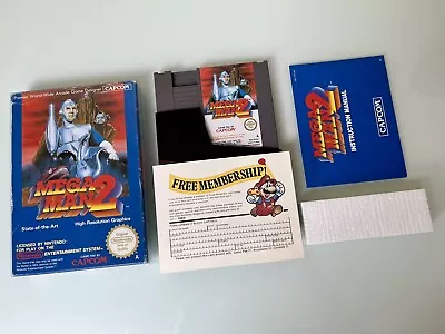 Mega Man 2 For Nintendo Nes Boxed & Complete W/instructions Vgc Pal A Rare Cib! • £79.99
