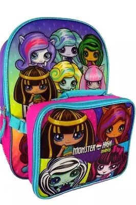 Kid’s Monster High Minis Backpack & Lunch Box Set • $26.99