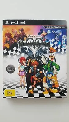 Kingdom Hearts -HD 1.5 Remix- Limited Edition PS3 GC PAL • $34.50