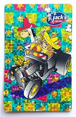 1996 MINI CARD Maxi Jack's Snacks COLOMBIA #E25B QUICK DRAW MCGRAW Foil • $15.99