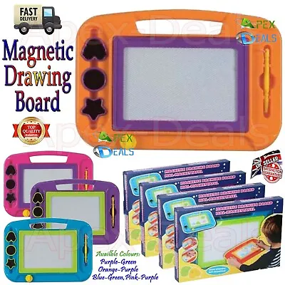 Child Colorful Magnetic Drawing Board Sketch Baby Graffiti Painting Writing Toys • £9.85