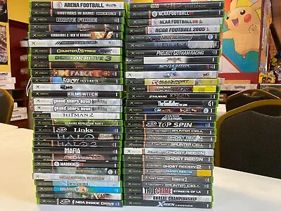 🎮 Xbox Original Lot Assortment! $5.00-$15.00 🎮 • $9