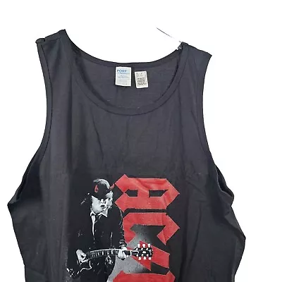 ACDC Black Men's Large Tank Top Brian Johnson • $17.99