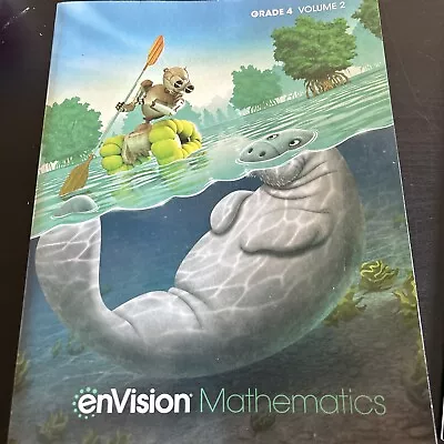 Grade 4 Envision Mathematics Student Edition Vol 2(2020) Learning + Companion • $21.10