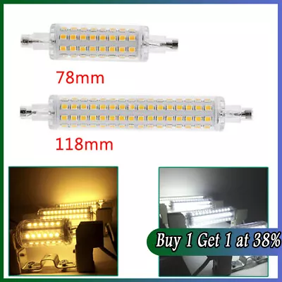 R7S 78mm-118mm LED Security Flood Light Bulb COB Glass Tube SCR Dimming • £4.40