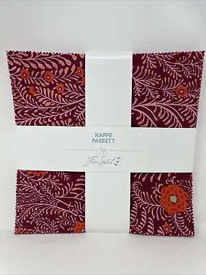 Kaffe Fassett For FreeSpirit Lipstick 10” Charm Pack Fabric Squares (42) Cotton • $59.99