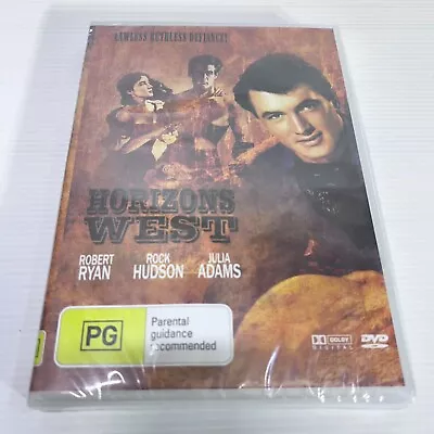 HORIZONS WEST DVD 1952 Western BRAND NEW! Robert Ryan Rock Hudson Julia Adams • $8.46