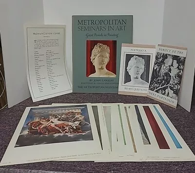 Metropolitan Seminars In Art Portfolio  A  Canaday (1959 HC)  W 12 Color Plates • $18.49