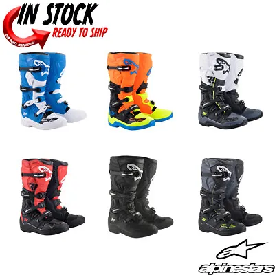 Alpinestars Tech 5 Boots Motocross Offroad - Pick Size/color • $309.95