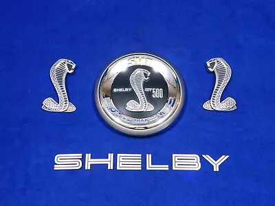 12 2012 Ford Mustang Shelby GT500 OEM Deck Lid & Fender Emblem Take Off F61 • $337.49