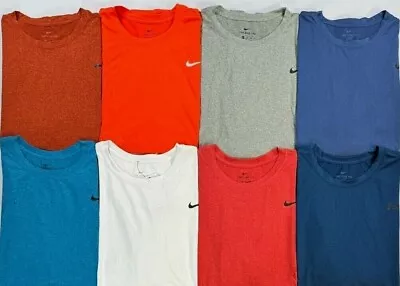 Men's Big & Tall Nike Dry Dri-Fit Standard Fit Anti-Odor T-Shirt 718833 • $21.99