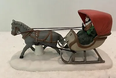 Dept 56 Heritage Village Collection  ONE HORSE OPEN SLEIGH   5982-0 No Box • $13.95