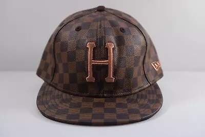 Huf New Era Louis Vuitton Damier Leather Fitted Hat Nao Sample Supreme Box Logo • $249.99