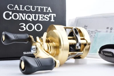 $409.99 • Buy Shimano 18 CALCUTTA CONQUEST 300 Right Baitcasting Reel W/Box Excellent++ JAPAN