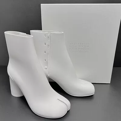 Maison Margiela Tabi Ankle Boots White • $422
