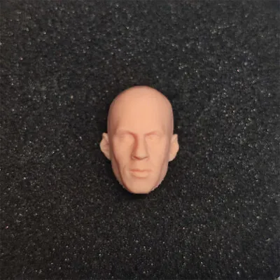 1/10 Scale Pitch Black Young Vin Diesel Head Sculpt Unpainted Fit 7  Neca Figure • $12.87