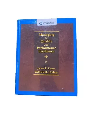 Managing For Quality And Performance Excellence • $40