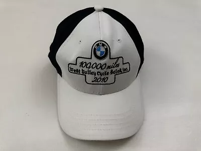 Vintage BMW 100000 Miles Cycle Sales 2010 Graphic Baseball Cap Hat One Size • $29.99