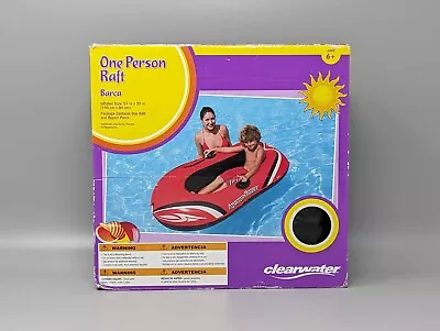 Hydro-Force Inflatable Boat One Person Explorer Raft Pool Float For Ages 6+ • $22