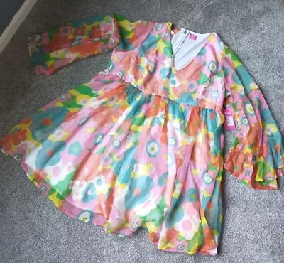 Barbie Flower Wower Floral Women's Dress By Unique Vintage Size 3XL/20 W/ Tags • $215