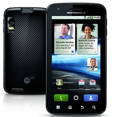 Unlocked Motorola ATRIX 4G MB860 Black 4.0 Inches Original 5.0MP Camera WIFI • $72.37