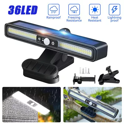1-4x Solar Induction Light Outdoor Waterproof Clip LED Motion Sensor Fence Lamp • $12.99
