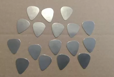 Stainless Steel Metal Guitar Picks Lot Of 17 • $19.96