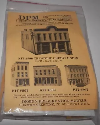 DPM N Scale Crestone Credit Union #508 NIP • $9.99