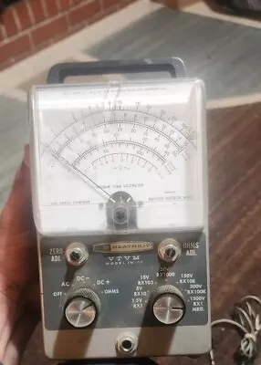 Vintage Heathkit VTVM Model IM-11 Vacuum Tube Volt Meter Untested Condition T2 • $75