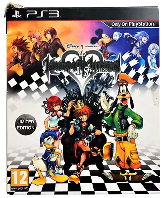 Kingdom Hearts HD 1.5 ReMIX Limited Edition Sony PS3 • $29.90