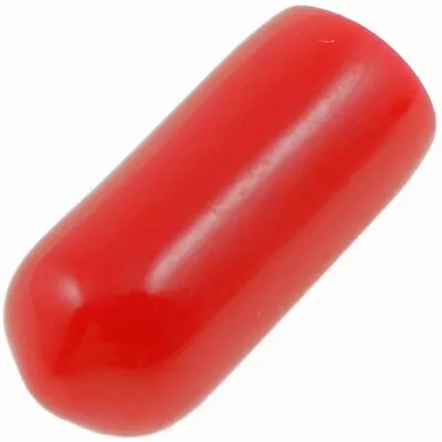 1/4  RED VINYL VACUUM CAPS     (quanity Of 10 Per Sale) • $10.99