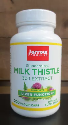 Jarrow Formulas Standardized Milk Thistle 150 Mg 200 V CAPS • $19.99