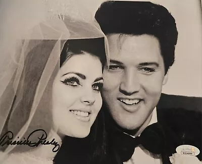 Priscilla Presley Elvis Naked Gun Dallas Autographed Metallic Photo 8X10 JSA • $59.99