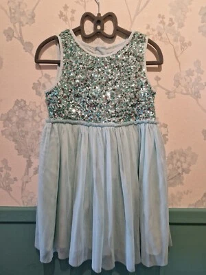 £3 • Buy Green Sequin Party Dress, Age 5, Blue Zoo, Debenhams